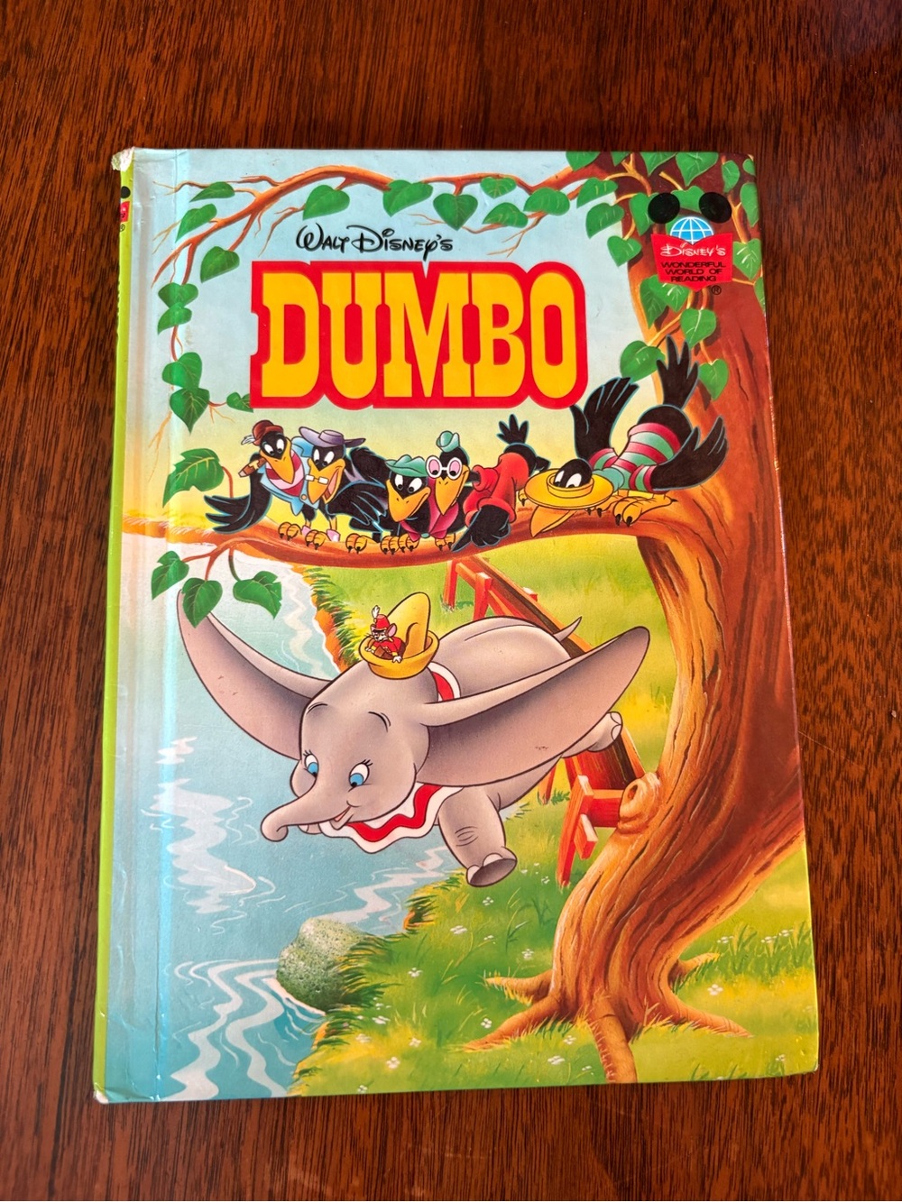 Vintage 1996 Disney Dumbo Hardcover Children's Book First American Edition